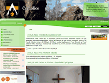 Tablet Screenshot of cernolice.net